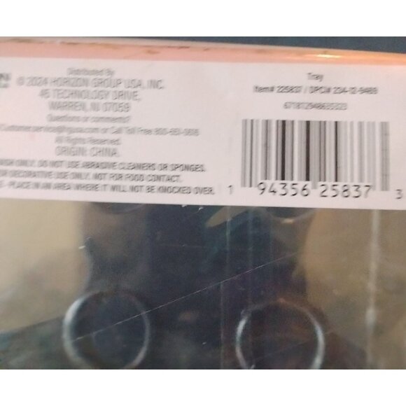 Clear Plastic Rectangular Vase 12 hole Floral Decorative Flower Brush Holder - Picture 6 of 6